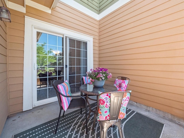 3662 S Perth Cir Unit 104, Aurora, CO 80013 - view of patio / terrace featuring outdoor dining space