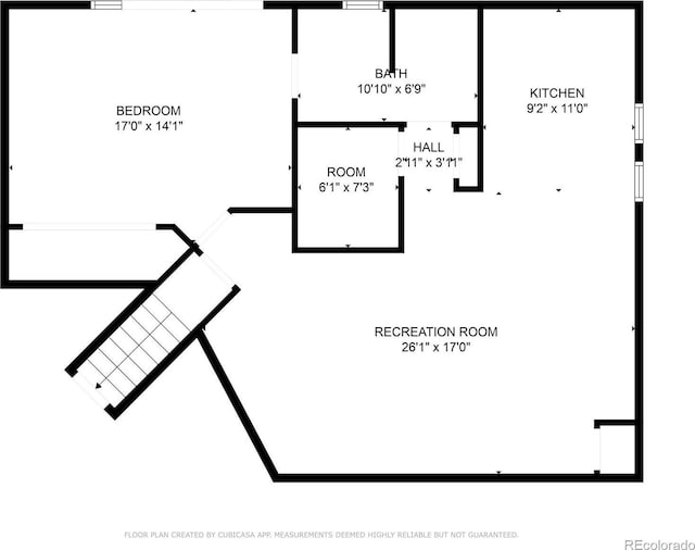 133 Mine Ln, Boulder, CO 80302 - view of property floor plan