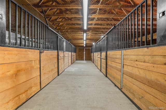 view of horse barn