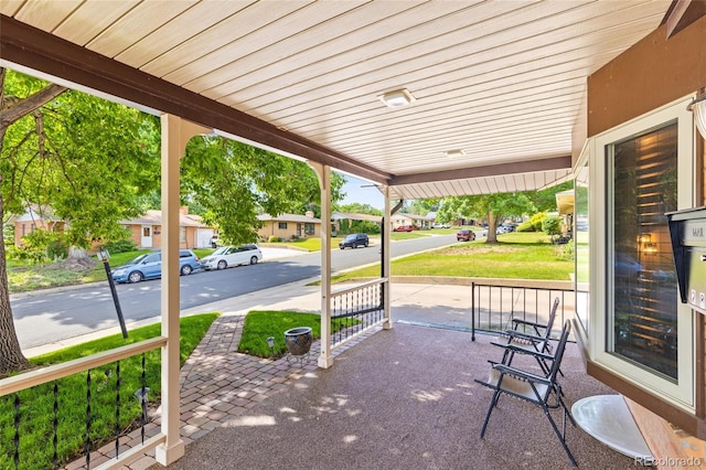2876 S Wolff St, Denver, CO 80236 - porch with a residential view
