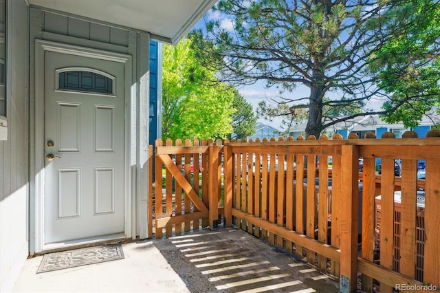 7275 S Gaylord St Unit I09, Littleton, CO 80122 - doorway to property featuring a gate