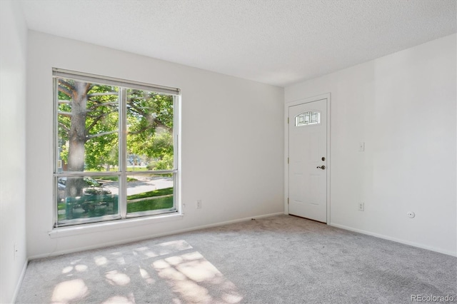 7275 S Gaylord St Unit I09, Littleton, CO 80122 - carpeted spare room featuring plenty of natural light, a textured ceiling, and baseboards