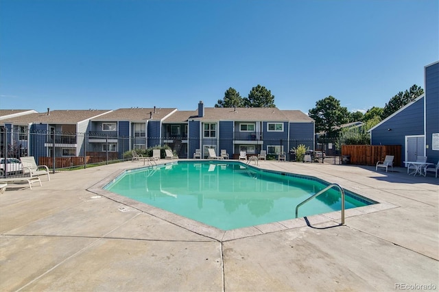 7275 S Gaylord St Unit I09, Littleton, CO 80122 - community pool featuring a patio area