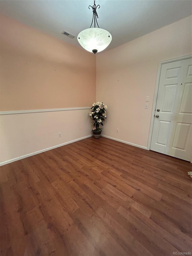 11207 Osage Cir Unit B, Northglenn, CO 80234 - empty room featuring wood finished floors and baseboards