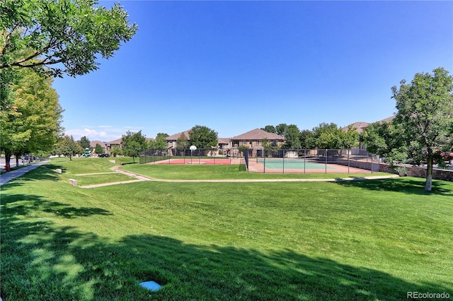 11207 Osage Cir Unit B, Northglenn, CO 80234 - view of property's community featuring a tennis court