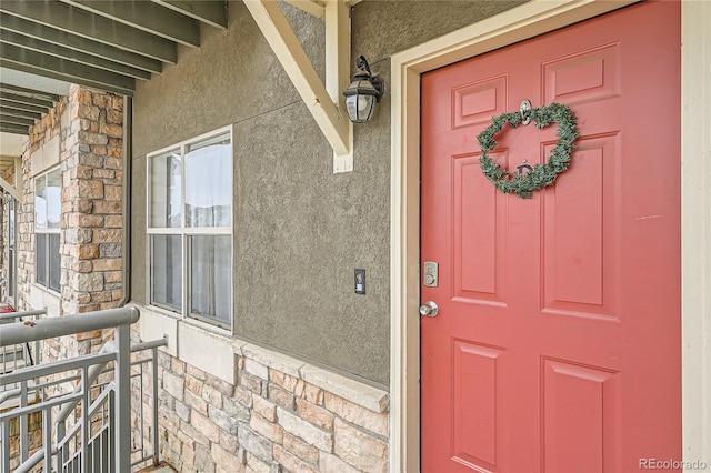 view of property entrance