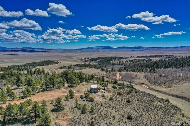 147 Sulky Ct, Hartsel, CO 80449 - bird's eye view of mountains