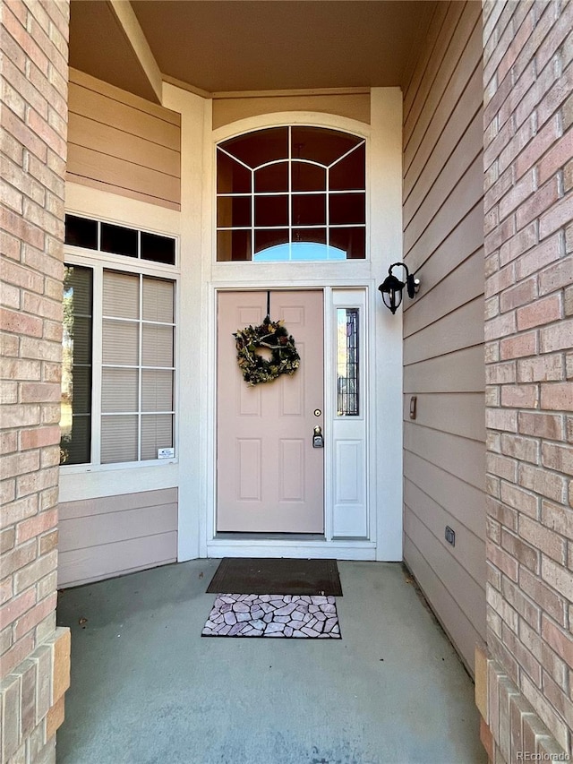 view of property entrance