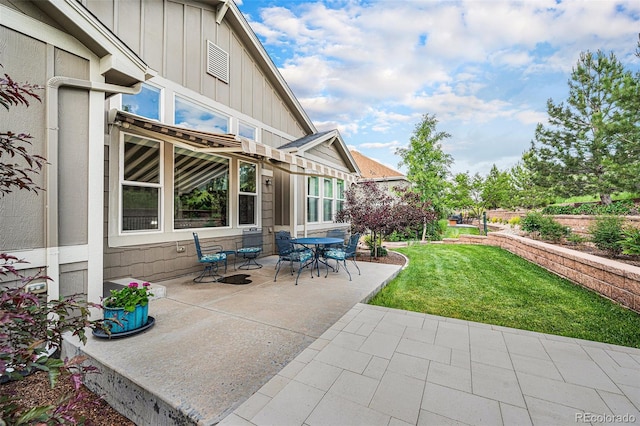 13942 W 87th Dr, Arvada, CO 80005 - view of patio featuring outdoor dining space