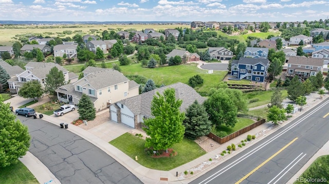 2105 Baguette Dr, Castle Rock, CO 80108 - aerial perspective of suburban area