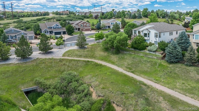 2105 Baguette Dr, Castle Rock, CO 80108 - aerial perspective of suburban area