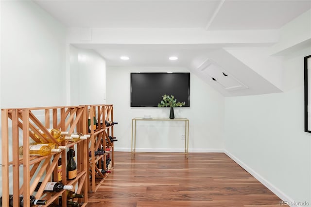 3147 Vallejo St, Denver, CO 80211 - interior space featuring wood finished floors, recessed lighting, and baseboards
