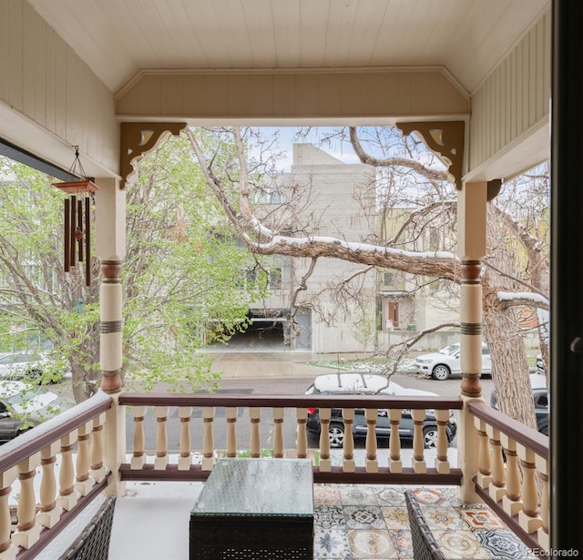 3147 Vallejo St, Denver, CO 80211 - view of wooden deck