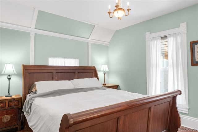 3147 Vallejo St, Denver, CO 80211 - bedroom featuring multiple windows and a chandelier