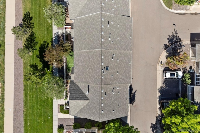 1522 Chimney Peak Dr, Castle Rock, CO 80109 - view from above of property
