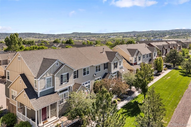 1522 Chimney Peak Dr, Castle Rock, CO 80109 - aerial perspective of suburban area