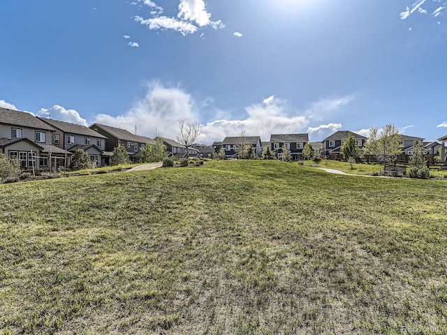 917 White Leaf Cir, Castle Rock, CO 80108 - view of yard with a residential view