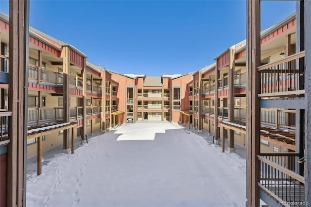 107 N Harris St Unit 102, Breckenridge, CO 80424 - snow covered building featuring a view of apartment building / complex