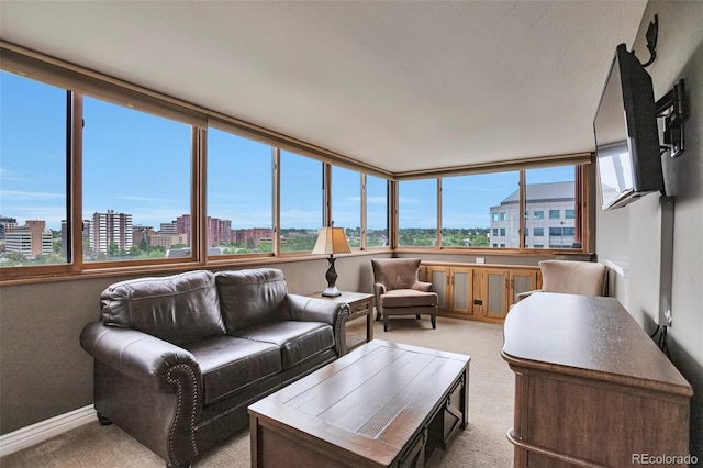 3131 E Alameda Ave Unit 704, Denver, CO 80209 - sunroom / solarium with a view of city