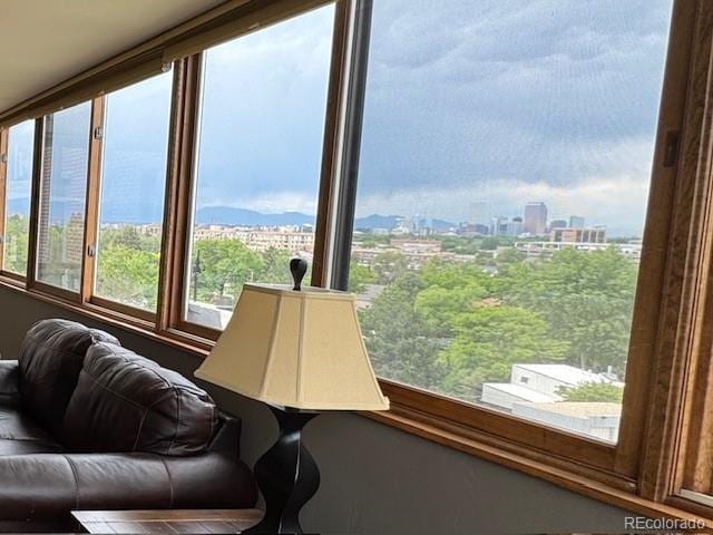 3131 E Alameda Ave Unit 704, Denver, CO 80209 - sunroom / solarium with a view of city