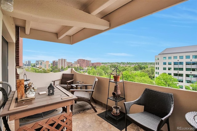 3131 E Alameda Ave Unit 704, Denver, CO 80209 - balcony featuring a city view