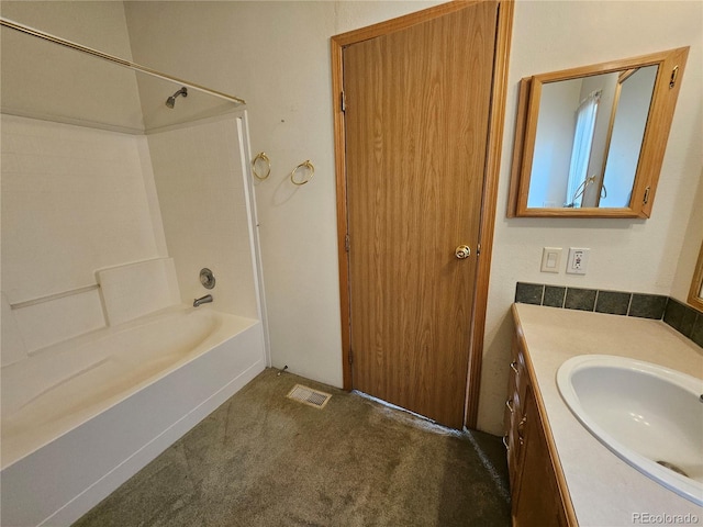 631 Arrowhead Dr, Jefferson, CO 80456 - bathroom featuring vanity and shower / washtub combination