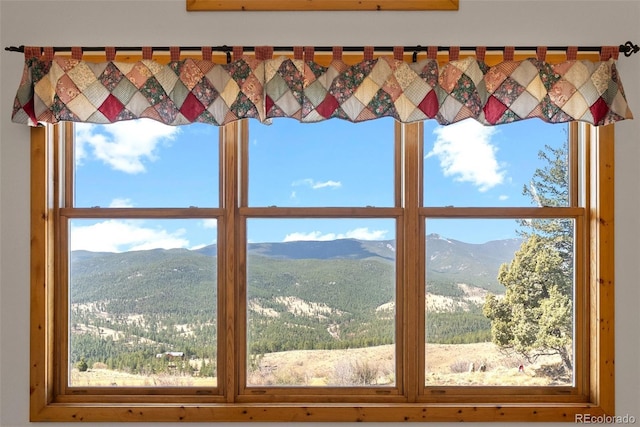 582 Buddy Rd, Bailey, CO 80421 - interior details with a mountain view