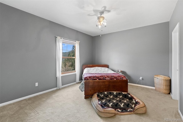 582 Buddy Rd, Bailey, CO 80421 - carpeted bedroom featuring baseboards and ceiling fan