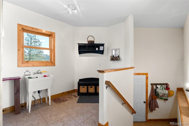582 Buddy Rd, Bailey, CO 80421 - interior space featuring baseboards and tile patterned flooring