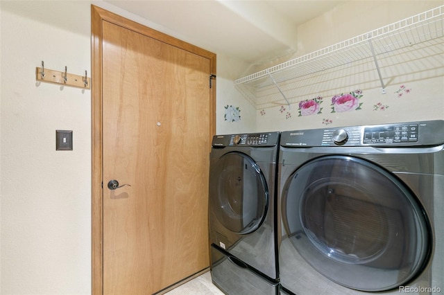 11960 Conestoga Trl, Elbert, CO 80106 - laundry room featuring separate washer and dryer