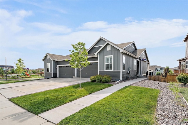 8908 Birch Run Ln, Parker, CO 80134 - view of front of home featuring board and batten siding, an attached garage, and driveway