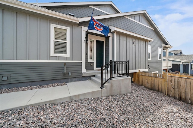8908 Birch Run Ln, Parker, CO 80134 - entrance to property with board and batten siding
