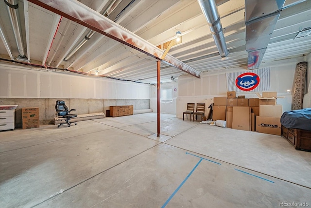 8908 Birch Run Ln, Parker, CO 80134 - view of unfinished below grade area