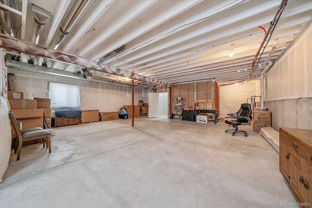 8908 Birch Run Ln, Parker, CO 80134 - view of unfinished below grade area