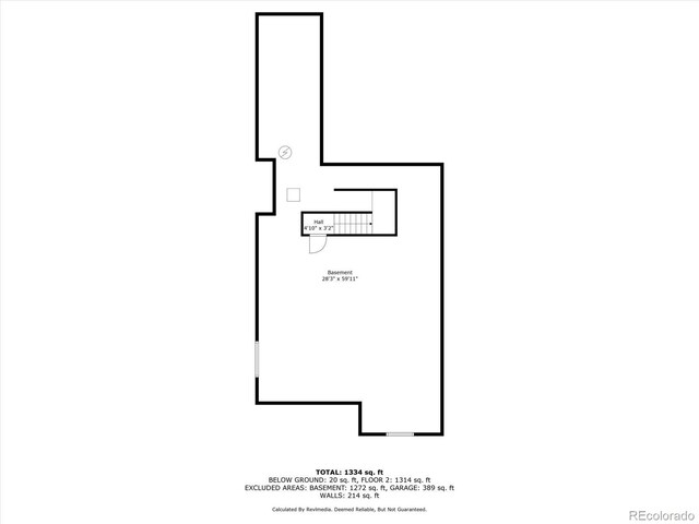 8908 Birch Run Ln, Parker, CO 80134 - view of property floor plan