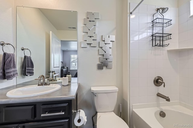 10991 Xanadu St, Commerce City, CO 80022 - full bathroom with shower / washtub combination and vanity