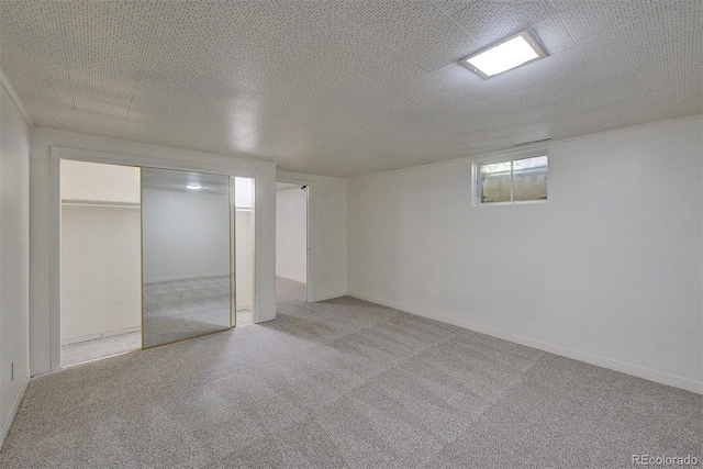 6054 Iris Way, Arvada, CO 80004 - below grade area with carpet floors