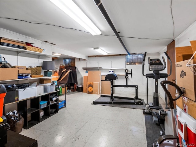 view of exercise room