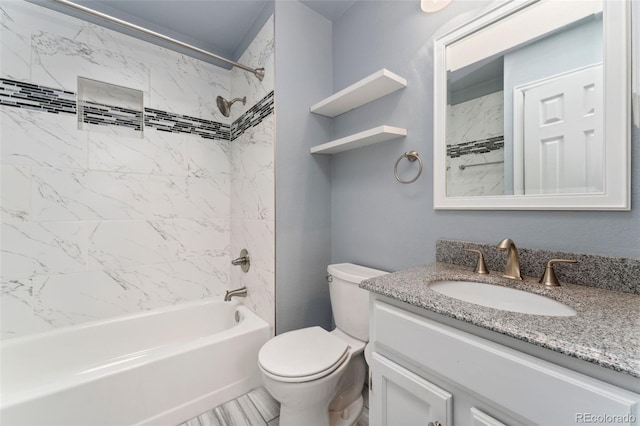 13849 W 66th Dr, Arvada, CO 80004 - full bath featuring vanity and washtub / shower combination