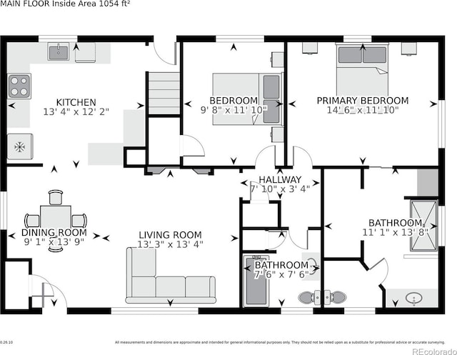 5280 S Logan St, Littleton, CO 80121 - view of room layout