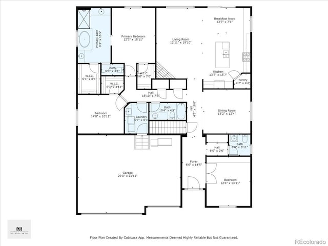 23913 E Swallow Cir, Aurora, CO 80016 - view of property floor plan