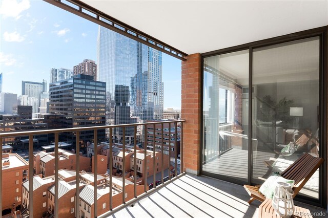 1551 Larimer St Unit 1405, Denver, CO 80202 - balcony with a view of city