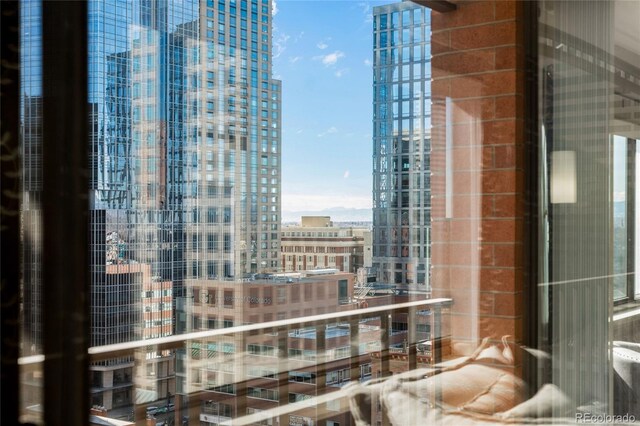 1551 Larimer St Unit 1405, Denver, CO 80202 - balcony featuring a view of city