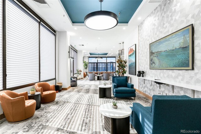 1551 Larimer St Unit 1405, Denver, CO 80202 - building lobby with visible vents