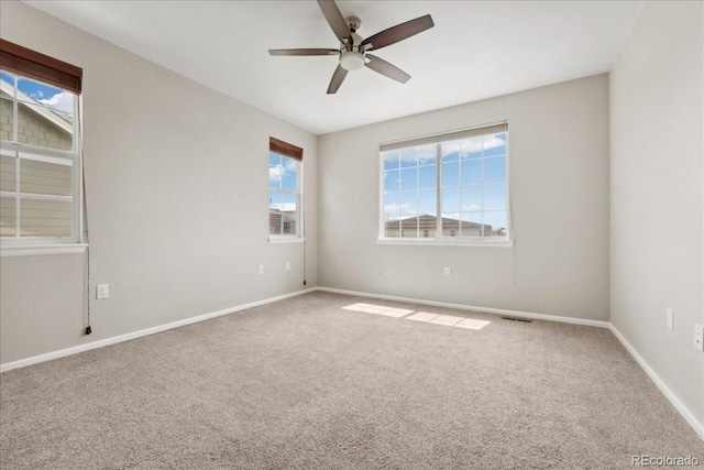 16212 E Geddes Ln Unit 11, Aurora, CO 80016 - unfurnished room with carpet, ceiling fan, and baseboards