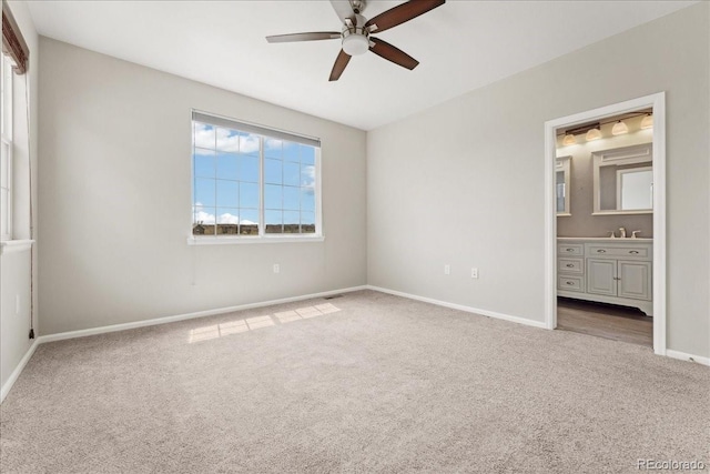 16212 E Geddes Ln Unit 11, Aurora, CO 80016 - unfurnished bedroom with carpet, baseboards, a sink, and ensuite bathroom