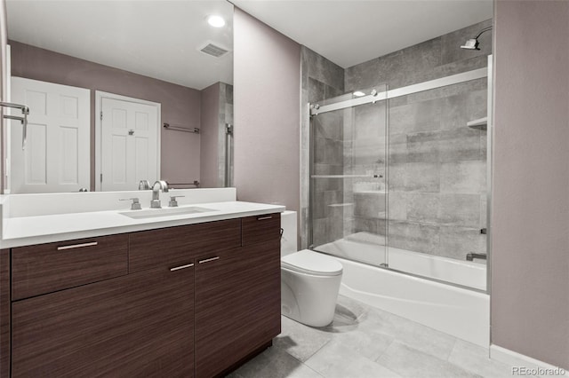 10293 E Sheri Ln, Englewood, CO 80111 - bathroom with vanity and enclosed tub / shower combo