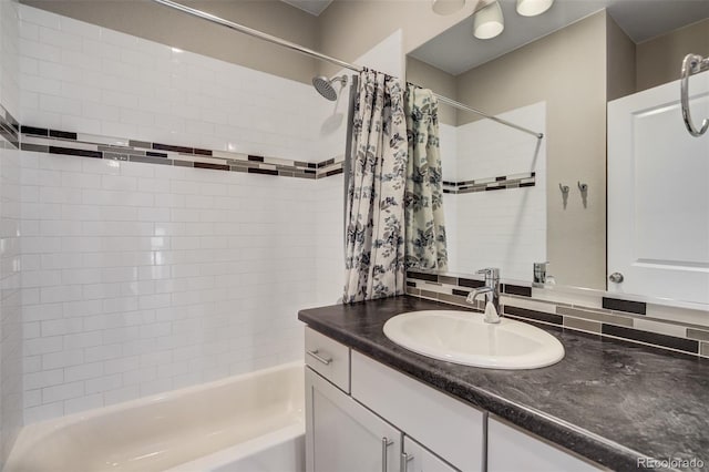 1341 Solitaire St, Colorado Springs, CO 80905 - full bath with shower / bath combo and vanity