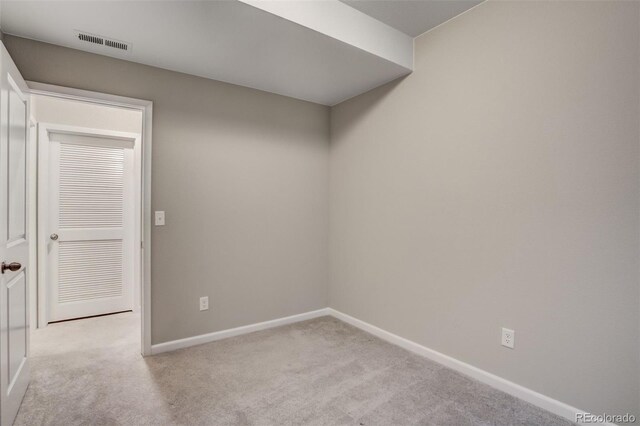 1341 Solitaire St, Colorado Springs, CO 80905 - carpeted empty room featuring baseboards and visible vents