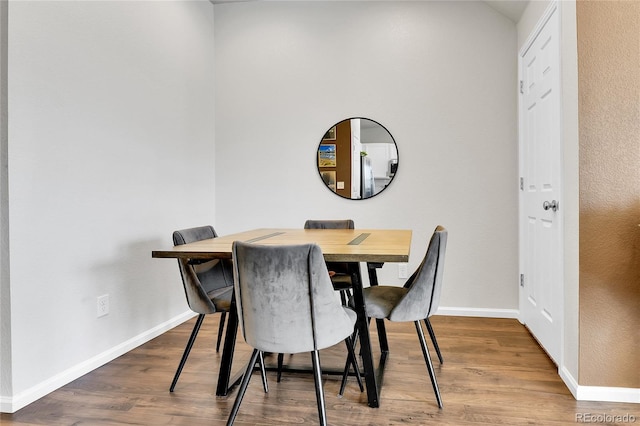 6459 N Dunkirk St, Denver, CO 80249 - dining room with wood finished floors and baseboards